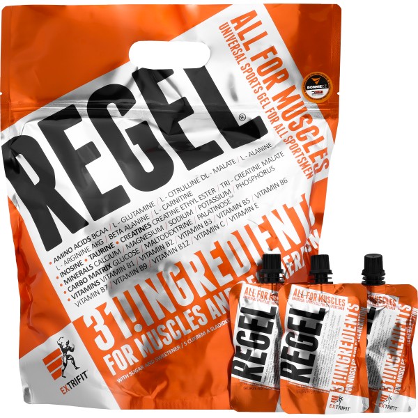 Regel - 25x 80 g, citron-pomeranč 1 Regel - 25x 80 g