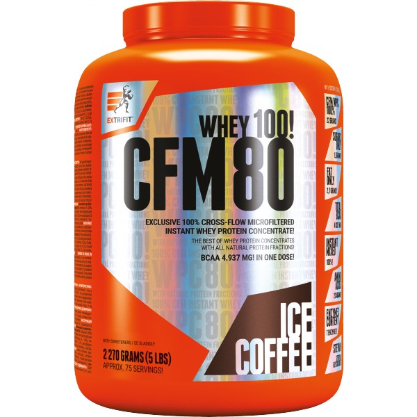CFM Instant Whey 80 - 1000 g, cookies - sušenka 2 ledová káva