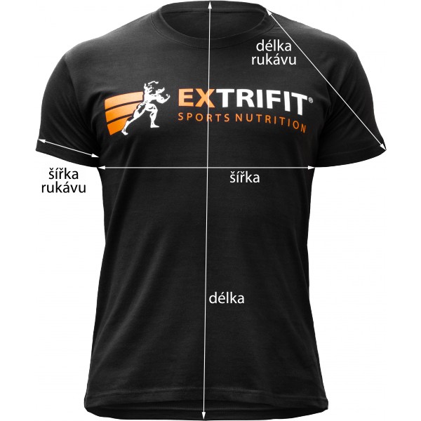 Triko Extrifit pánské - Klasik 02 - černá - L 3 Triko Extrifit pánské - Klasik 02 - černá - L - Obrázek 3