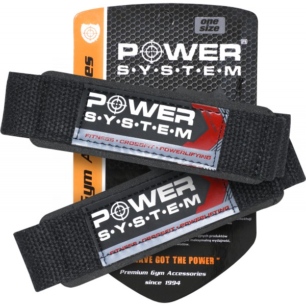 Trhačky Power Straps - 1 pár, červená 1 Trhačky Power Straps