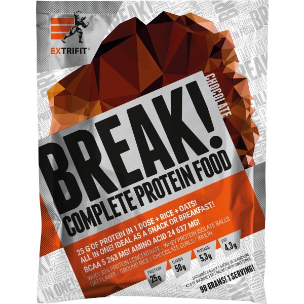 Protein Break! - 900 g, malina 3 Protein Break! - 900 g, malina - Obrázek 3