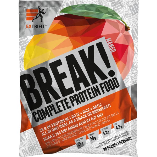 Protein Break! - 900 g, malina 6 Protein Break! - 900 g, malina - Obrázek 6