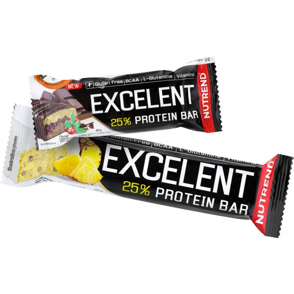 Excelent Protein Bar - 85 g, čokoláda-nugát-brusinka (double) 6 Excelent Protein Bar - 85 g, čokoláda-nugát-brusinka (double) - Obrázek 6