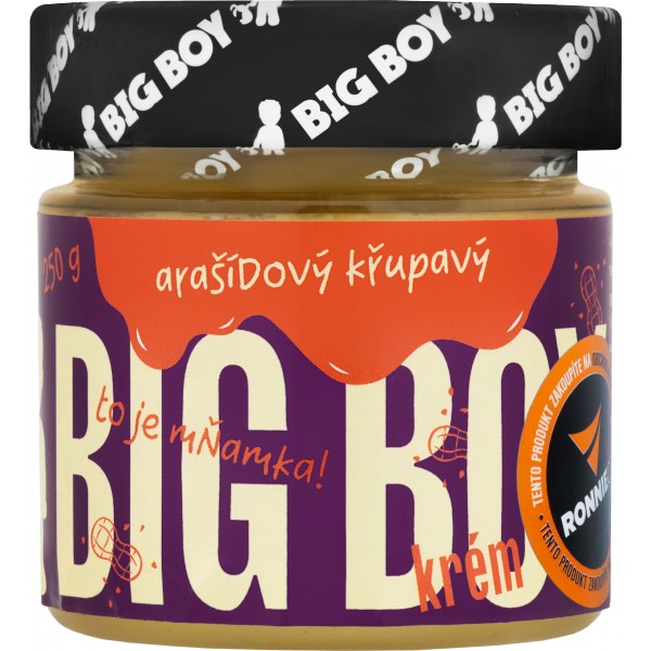 Arašídový krém - 250 g, jemný 2 křupavý