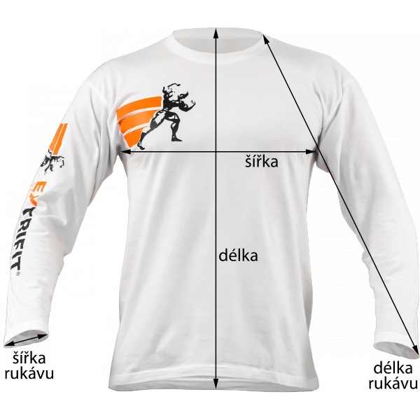 Triko Extrifit pánské 19 (dlouhý rukáv) - bílá - L 6 Triko Extrifit pánské 19 (dlouhý rukáv) - bílá - L - Obrázek 6