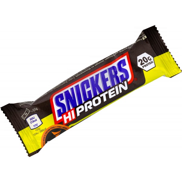Snickers HiProtein Bar - 57 g, arašídové máslo 1 Snickers HiProtein Bar - 50 g