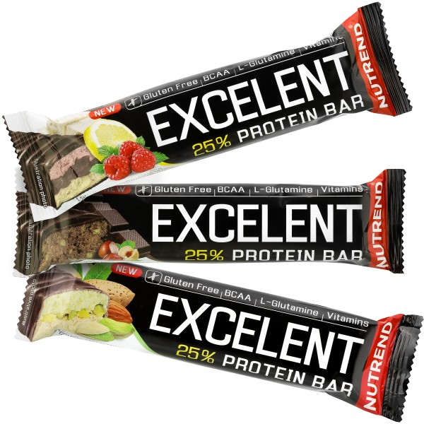 Excelent Protein Bar - 85 g, čokoláda-nugát-brusinka (double) 5 Excelent Protein Bar - 85 g, čokoláda-nugát-brusinka (double) - Obrázek 5