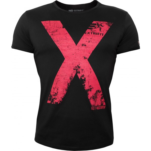 Triko Extrifit pánské 35 - černá/červená - L 1 Triko Extrifit pánské 35 - černá/červená - XL