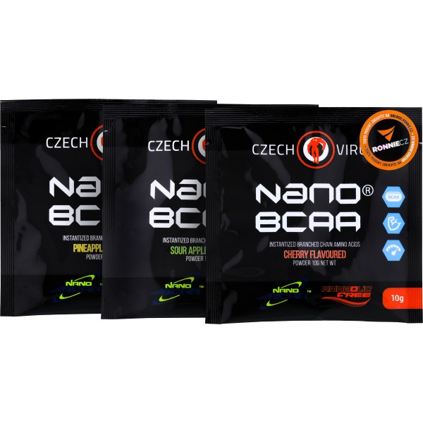 Nano BCAA - 500 g, ananas 3 Nano BCAA - 500 g, ananas - Obrázek 3