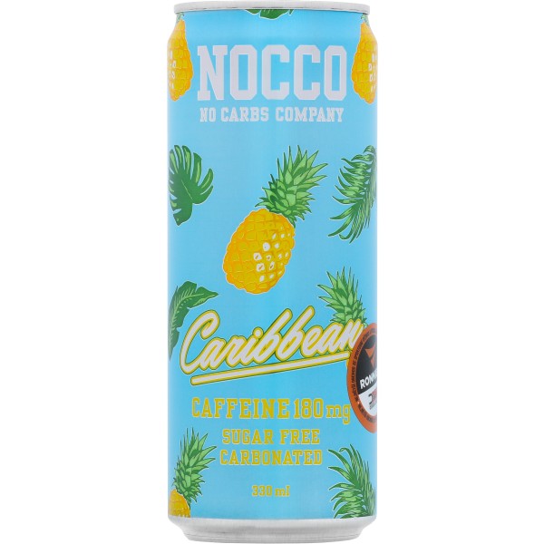 Nocco BCAA: RTD Pre & Intraworkout Drink! - 330 ml, caribbean 3 Nocco BCAA: RTD Pre & Intraworkout Drink! - 330 ml, caribbean - Obrázek 3