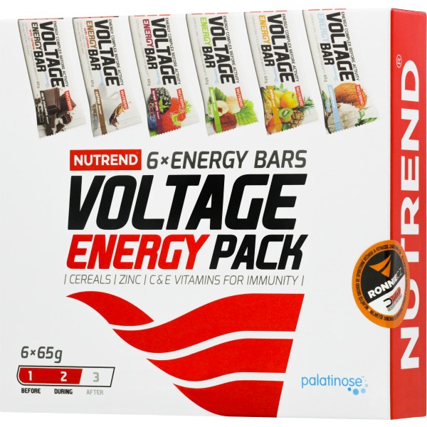 Voltage Energy Bar - 65 g, hořká čoko (kofein) 4 Voltage Energy Bar - 65 g, hořká čoko (kofein) - Obrázek 4