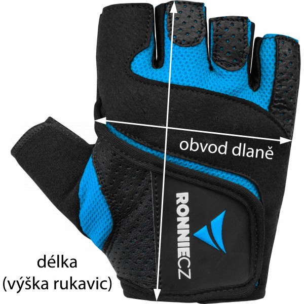 Fitness rukavice Ronnie.cz Easy Workout (modré) - 1 pár, L - modré 4 Fitness rukavice Ronnie.cz Easy Workout (modré) - 1 pár, L - modré - Obrázek 4
