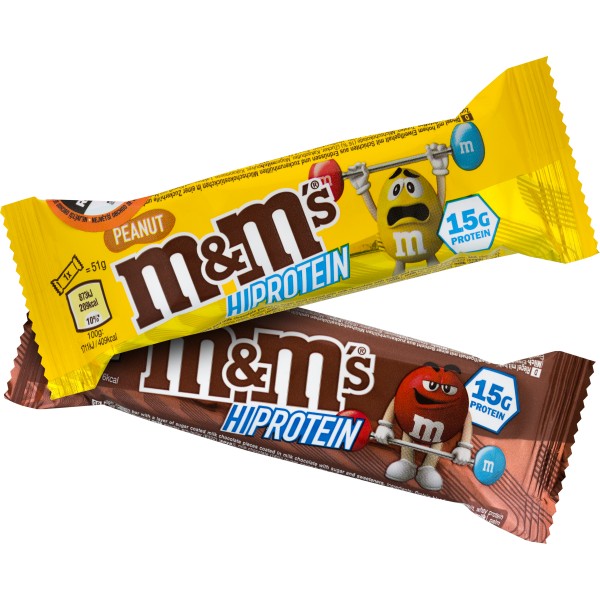 M&M´s HiProtein Bar - 51 g, čokoláda 4 M&M´s HiProtein Bar - 51 g, čokoláda - Obrázek 4