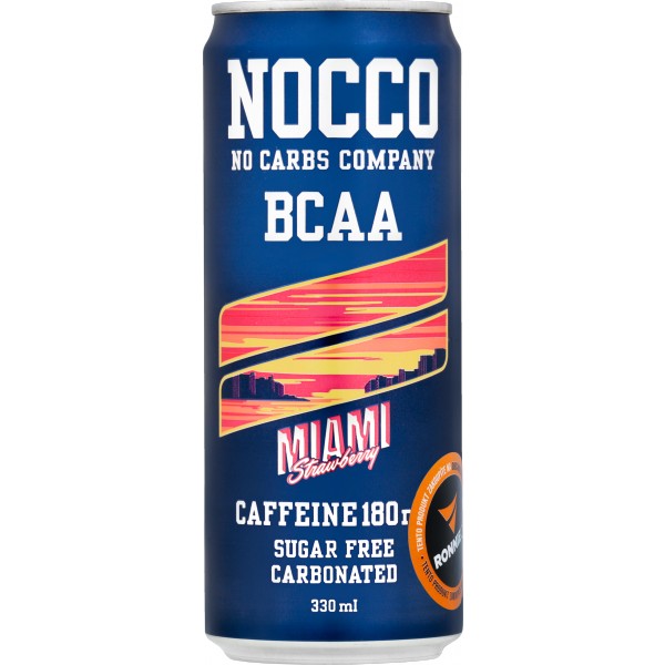 Nocco BCAA: RTD Pre & Intraworkout Drink! - 330 ml, caribbean 4 Nocco BCAA: RTD Pre & Intraworkout Drink! - 330 ml, caribbean - Obrázek 4