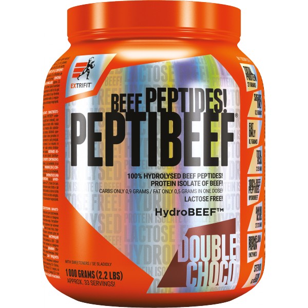 PeptiBeef - 2000 g, čoko-oříšek 3 dvojitá čokoláda