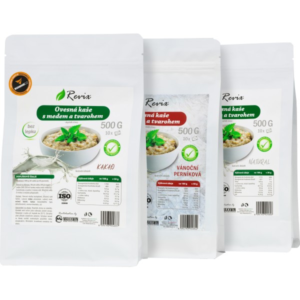 Ovesná kaše s medem a tvarohem - 500 g, perník 4 Ovesná kaše s medem a tvarohem - 500 g, perník - Obrázek 4