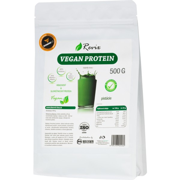Vegan Protein - 500 g, natural 3 Vegan Protein - 500 g, natural - Obrázek 3