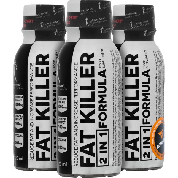Fat Killer 2 in 1 Formula - 120 ml, malina-citrus 2 malina-citrus