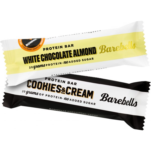Barebells Protein Bar - 55 g, slané arašídy 2 lískový ořech - nugát