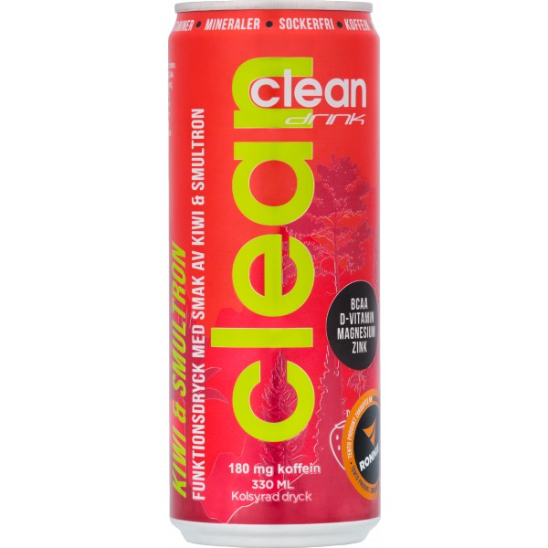 Clean Drink BCAA - 330 ml, cola zero 1 Clean Drink BCAA - 330 ml