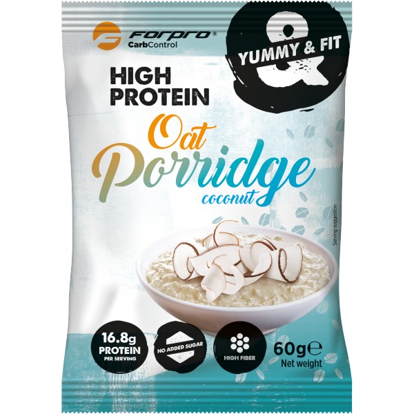 Proteinová ovesná kaše ForPro® - 60 g, kakao 3 Proteinová ovesná kaše ForPro® - 60 g, kakao - Obrázek 3