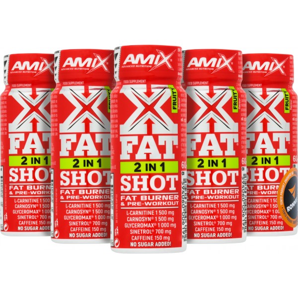 XFat® 2 in 1 Shot - 20x 60 ml, ovocná 4 XFat® 2 in 1 Shot - 20x 60 ml, ovocná - Obrázek 4