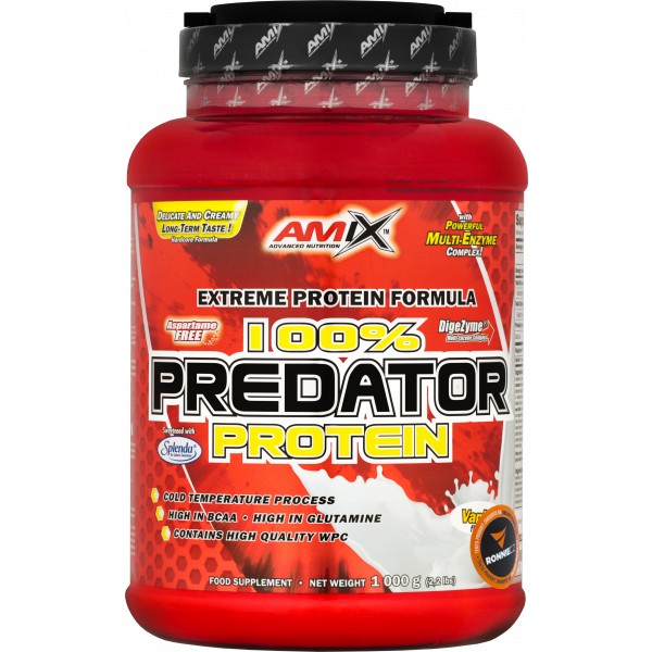 100 % Predator Protein - 30 g, jahoda 2 jahoda