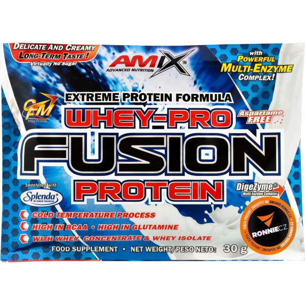 Whey-Pro Fusion Protein - 1000 g, arašídy-čoko-karamel 5 Whey-Pro Fusion Protein - 30 g