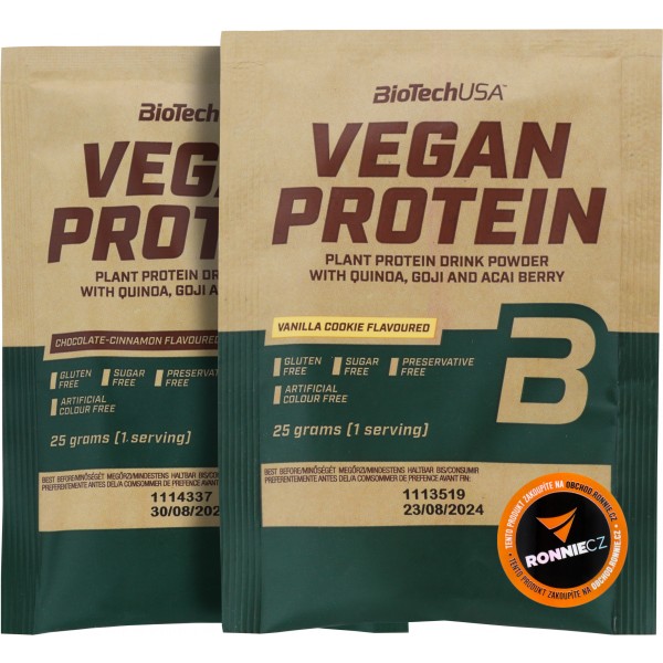 Vegan Protein - 500 g, vanilka-cookie 4 Vegan Protein - 500 g, vanilka-cookie - Obrázek 4