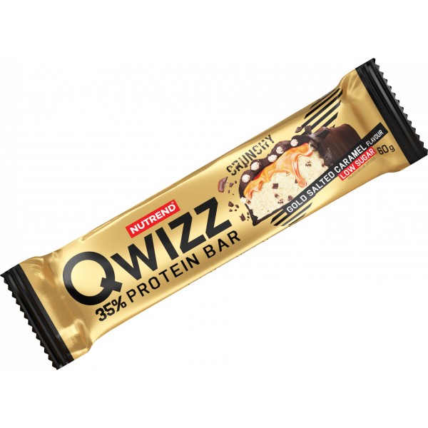 Qwizz Protein Bar - 60 g, mandle-čokoláda 1 Qwizz Protein Bar - 60 g