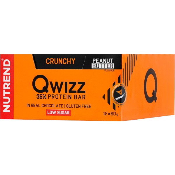 Qwizz Protein Bar - 60 g, mandle-čokoláda 5 Qwizz Protein Bar - 60 g, mandle-čokoláda - Obrázek 5