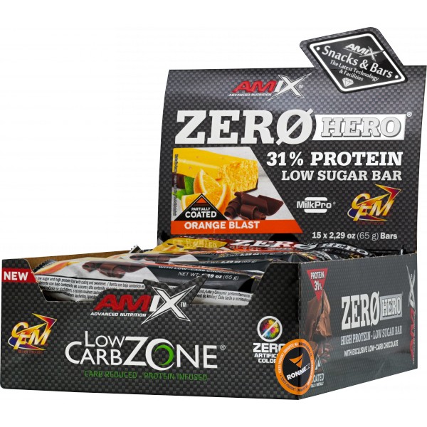 Zero Hero Bar - 65 g, mango 4 Zero Hero Bar - 65 g, mango - Obrázek 4