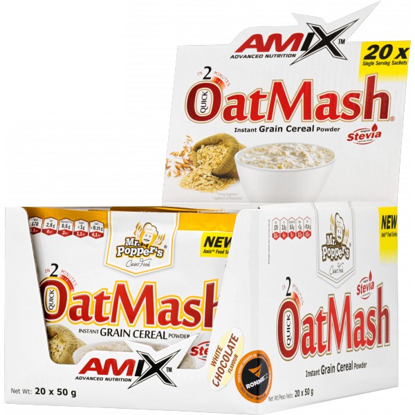 OatMash - 20x 50 g, arašídové máslo - cookies 1 OatMash - 20x 50 g