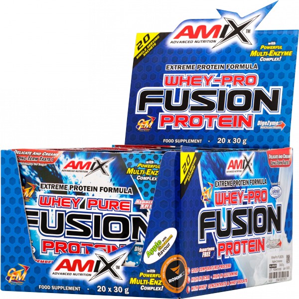 Whey-Pro Fusion Protein - 1000 g, arašídy-čoko-karamel 6 Whey-Pro Fusion Protein - 20x 30 g