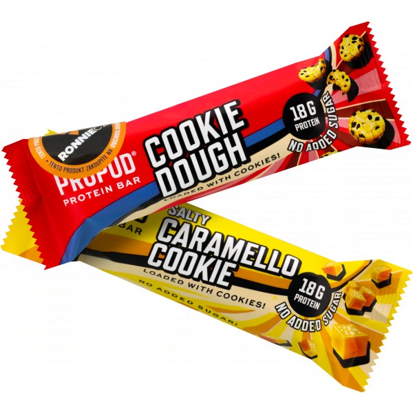 ProPud Protein Bar - 55 g, slaný karamel - cookie 2 kešu-mandle