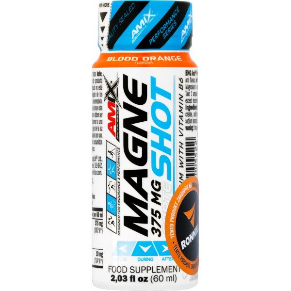 Hořčík • MagneShot Forte - 60 ml, červený pomeranč 1 Hořčík • MagneShot Forte - 60 ml