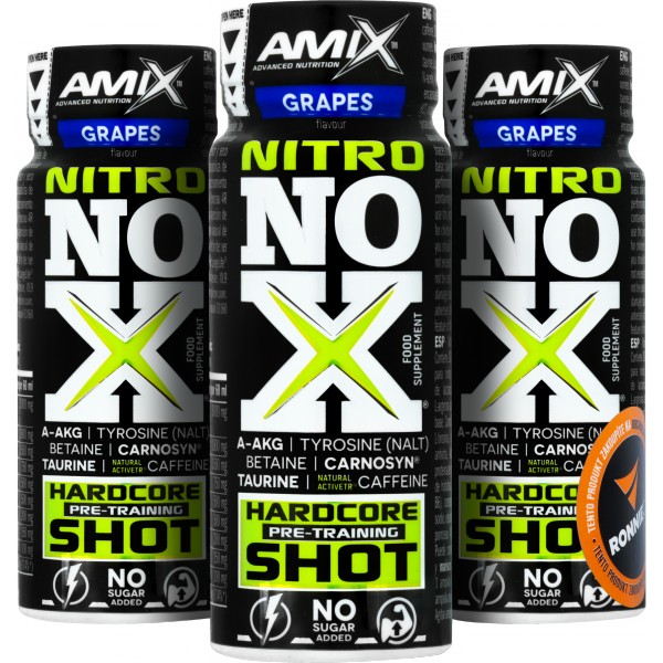 NitroNoX Shot - 60 ml, hrozny 2 hrozny