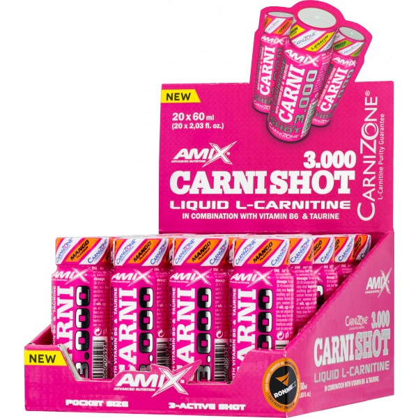 CarniShot 3000 - 20x 60 ml, mojito 1 CarniShot 3000 - 20x 60 ml
