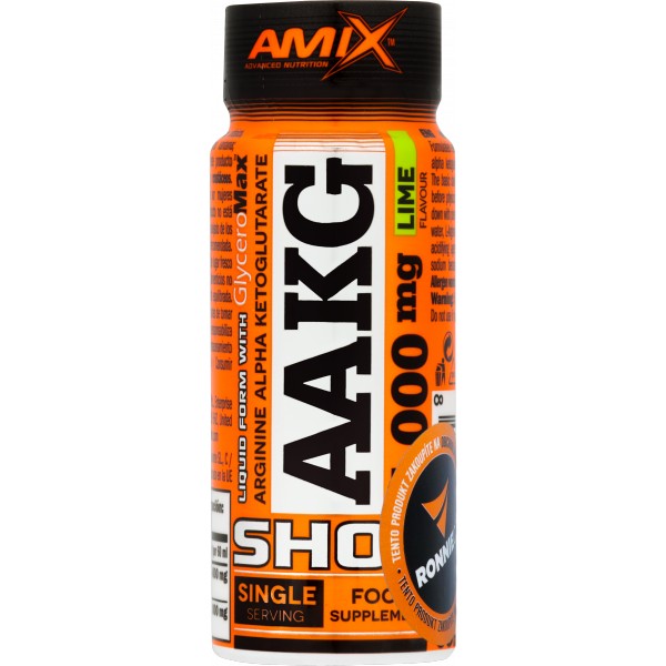 AAKG 4000 mg Shot - 20x 60 ml, limeta 2 AAKG 4000 mg Shot - 60 ml