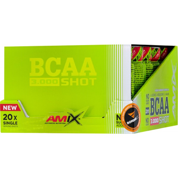 BCAA 3000 Shot - 20x 60 ml, meloun 5 BCAA 3000 Shot - 20x 60 ml, meloun - Obrázek 5