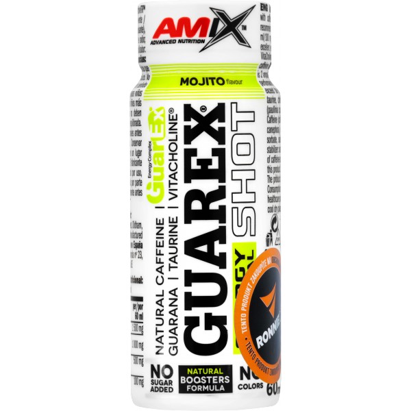 Guarex Energy & Mental Shot - 20x 60 ml, mojito 2 Guarex Energy & Mental Shot - 60 ml
