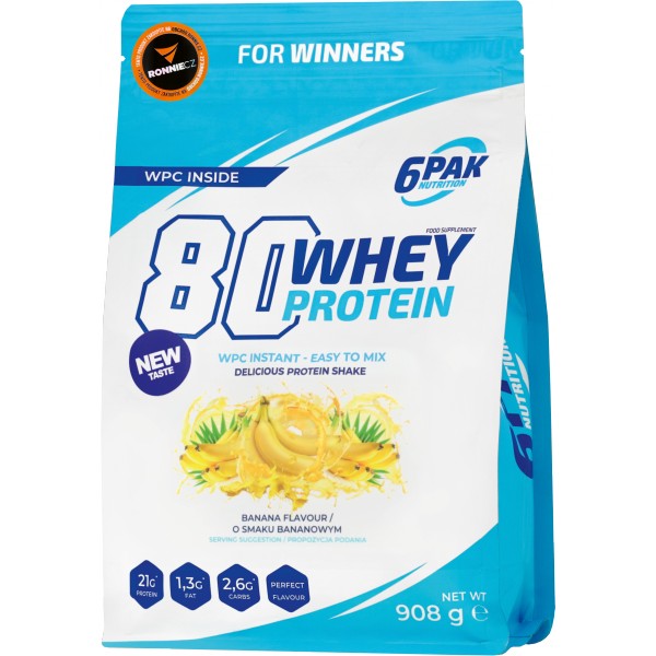 Whey Protein 80 - 30 g, čokoláda 4 Whey Protein 80 - 30 g, čokoláda - Obrázek 4