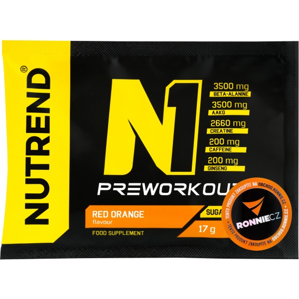N1 Pre-Workout - 510 g, grep 3 N1 Pre-Workout - 17 g