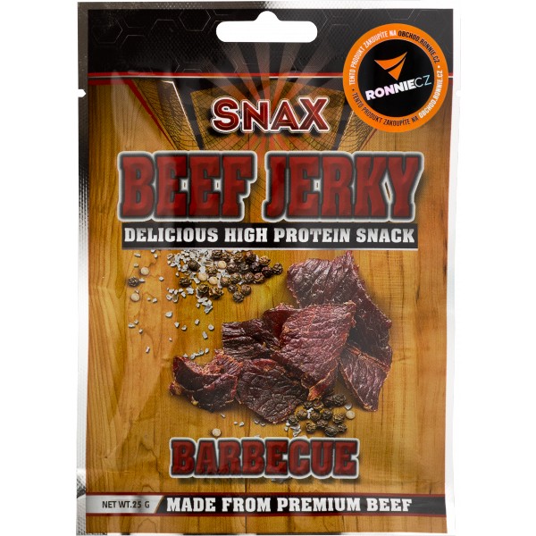 Sušené maso Snax Beef Jerky - 25 g, tradiční 2 tradiční