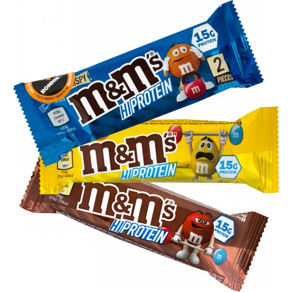 M&M´s HiProtein Bar - 51 g, čokoláda 5 M&M´s HiProtein Bar - 51 g, čokoláda - Obrázek 5