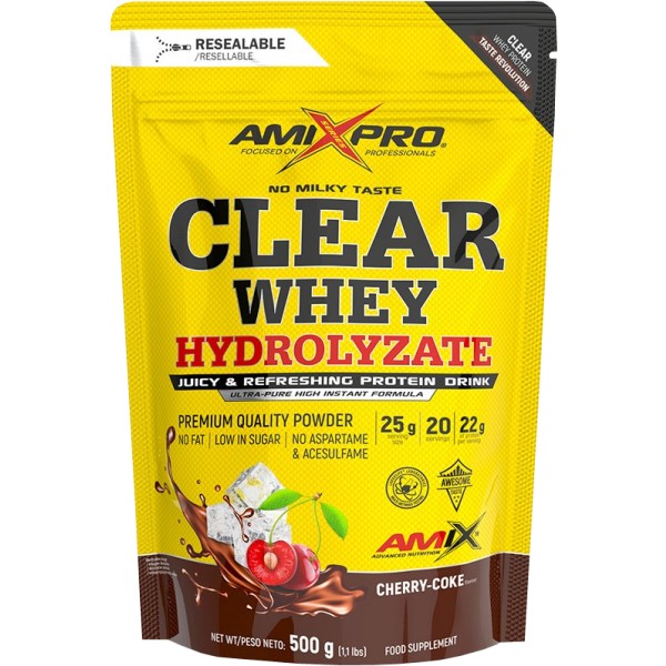 Clear Whey Hydrolyzate - 1000 g, višeň-cola 4 Clear Whey Hydrolyzate - 1000 g, višeň-cola - Obrázek 4