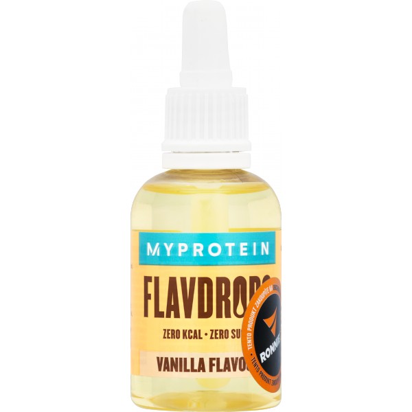 Ochucovací kapky • FlavDrops - 50 ml, bílá čokoláda 2 toffee