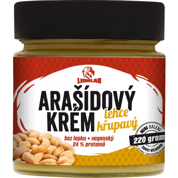 Arašídový krém - 900 g, lehce křupavý 4 extra jemný