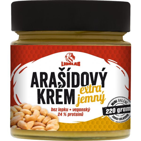 Arašídový krém - 900 g, lehce křupavý 3 extra jemný