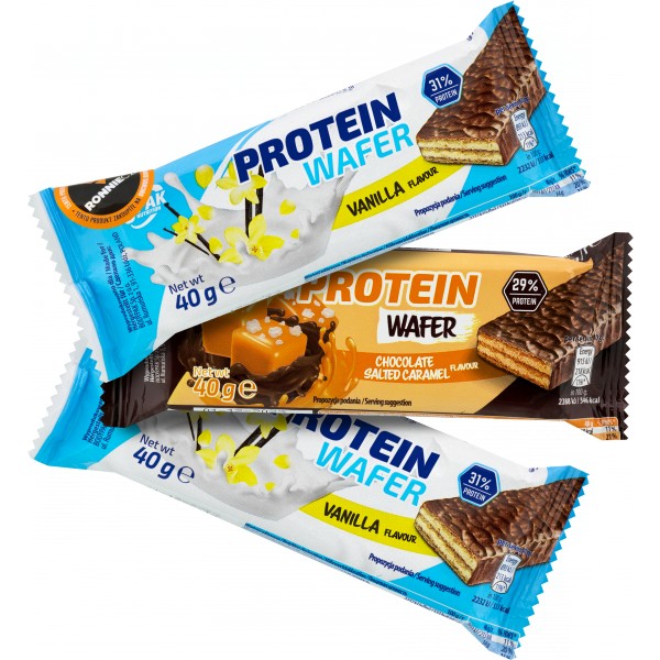 Protein Wafer - 40 g, vanilka 3 Protein Wafer - 40 g, vanilka - Obrázek 3